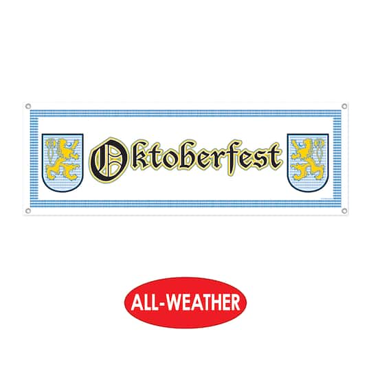 Beistle 5ft. Oktoberfest Sign Banner